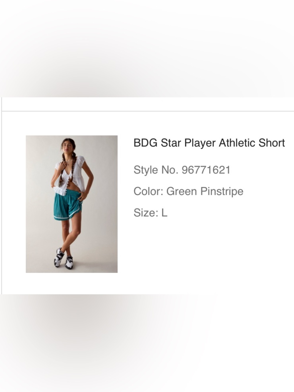 BDG Urban Outfitters basketball shorts